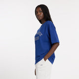 New Balance Women's Graphic Jersey Oversized T-Shirt-2