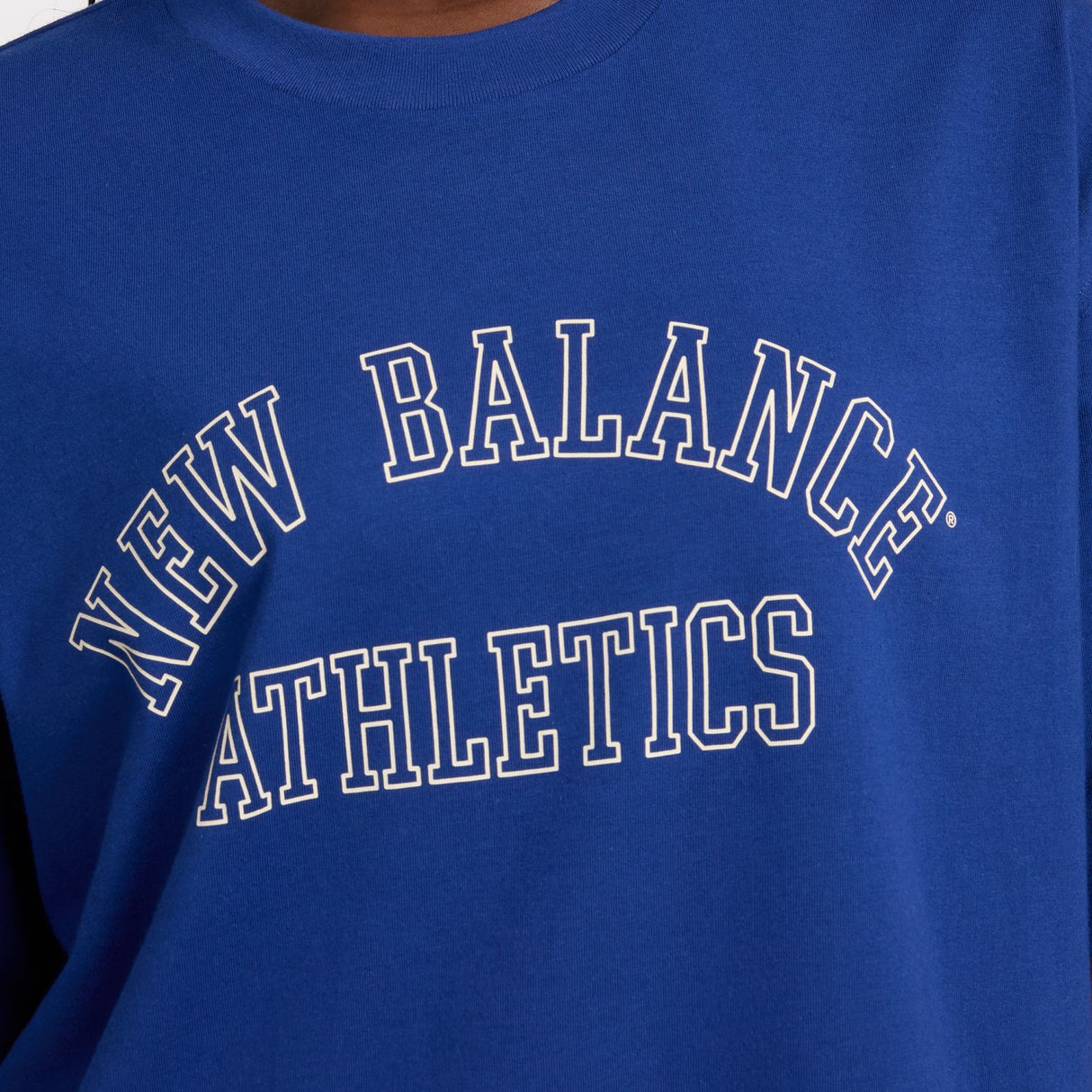 New Balance Women's Graphic Jersey Oversized T-Shirt-4
