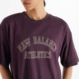 New Balance Women's Graphic Jersey Oversized T-Shirt-4
