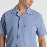 New Balance Men's Seersucker Button Up Short Sleeve-4