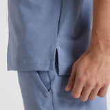 New Balance Men's Seersucker Button Up Short Sleeve-5