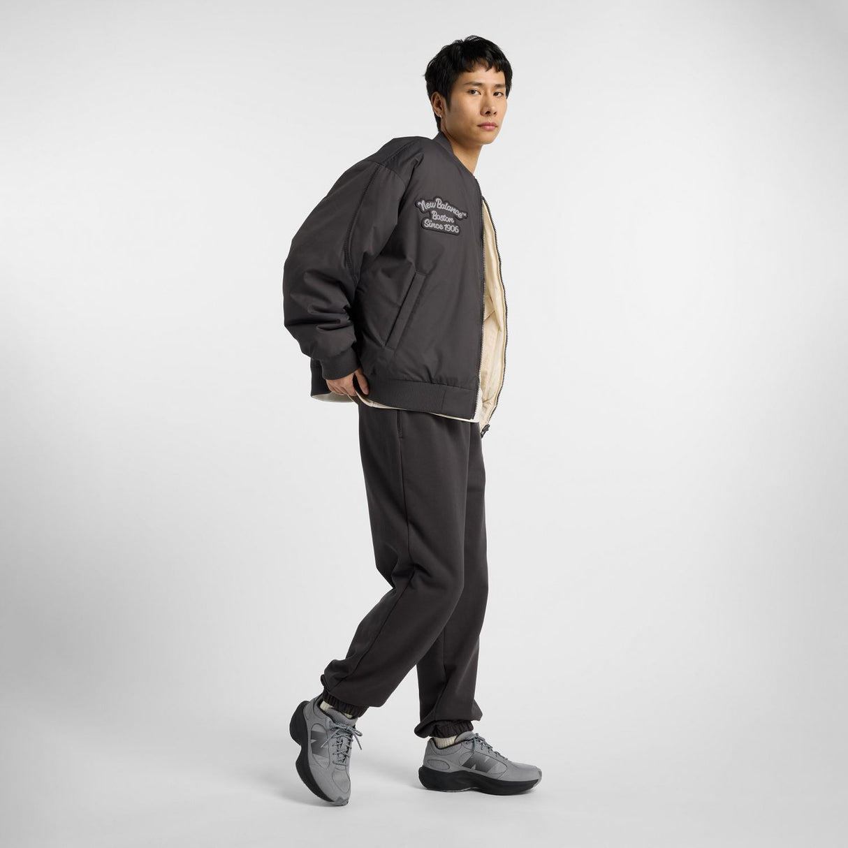 New Balance Men's NB X Lunar New Year Woven Bomber Jacket-1