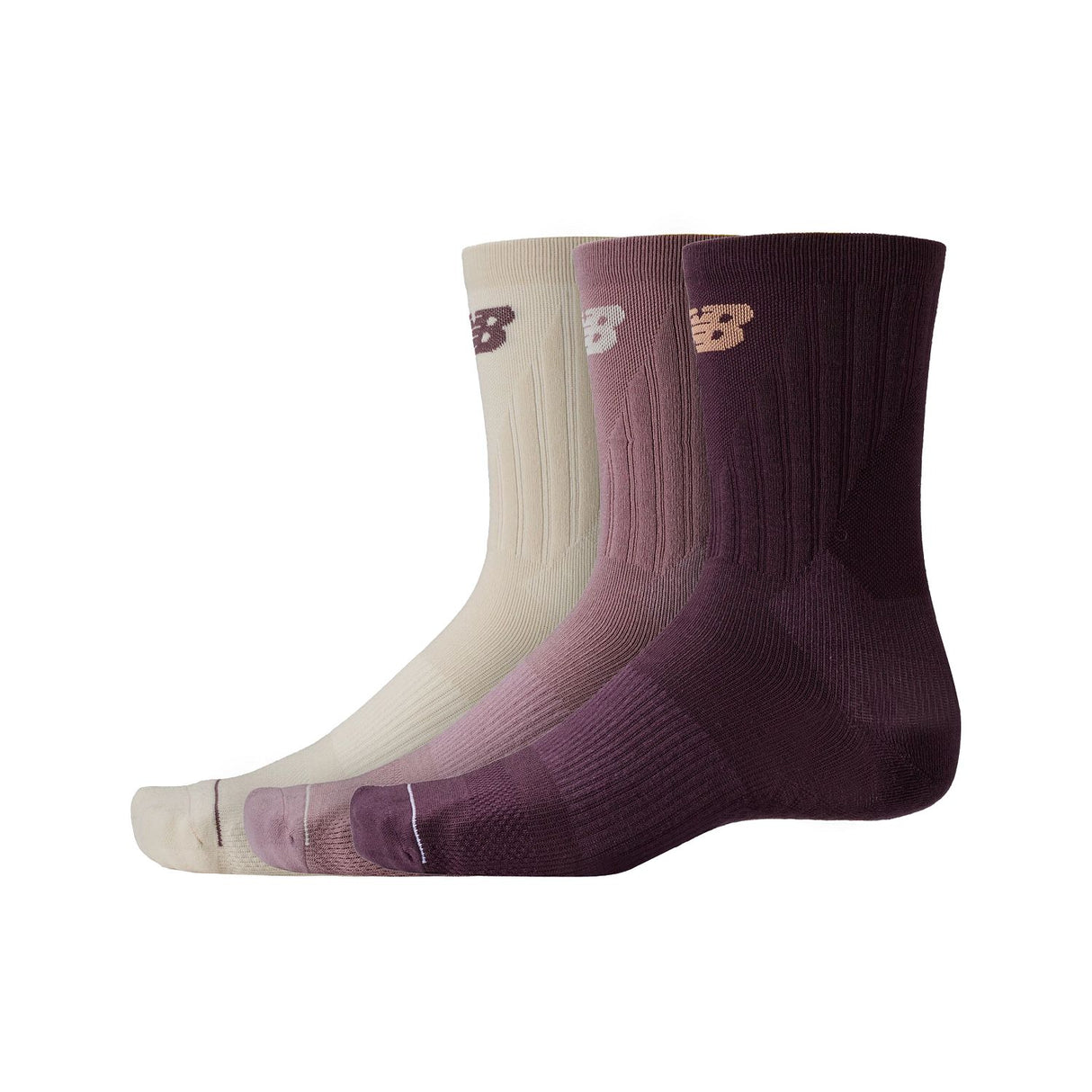 New Balance Running Repreve Midcalf Sock (3 Pairs)-1