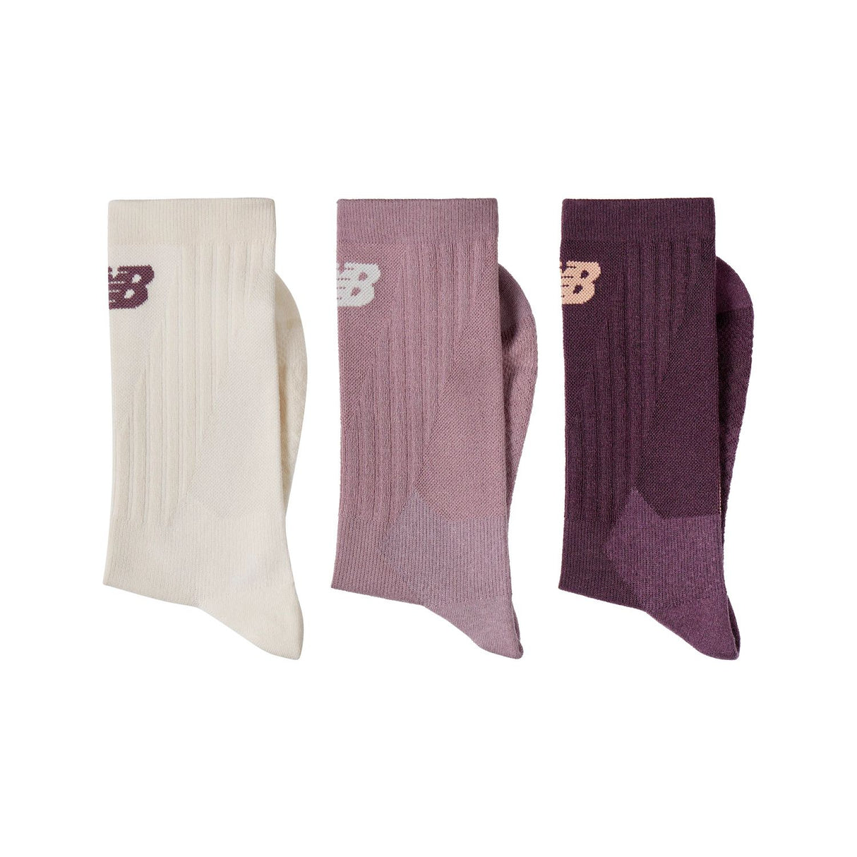 New Balance Running Repreve Midcalf Sock (3 Pairs)-2