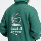 New Balance Men's Hoops Fleece Hoodie-6