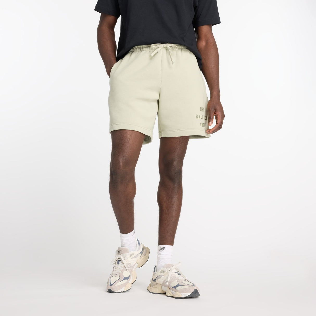 New Balance Men's Iconic Collegiate Fleece 7 Inch Short-1