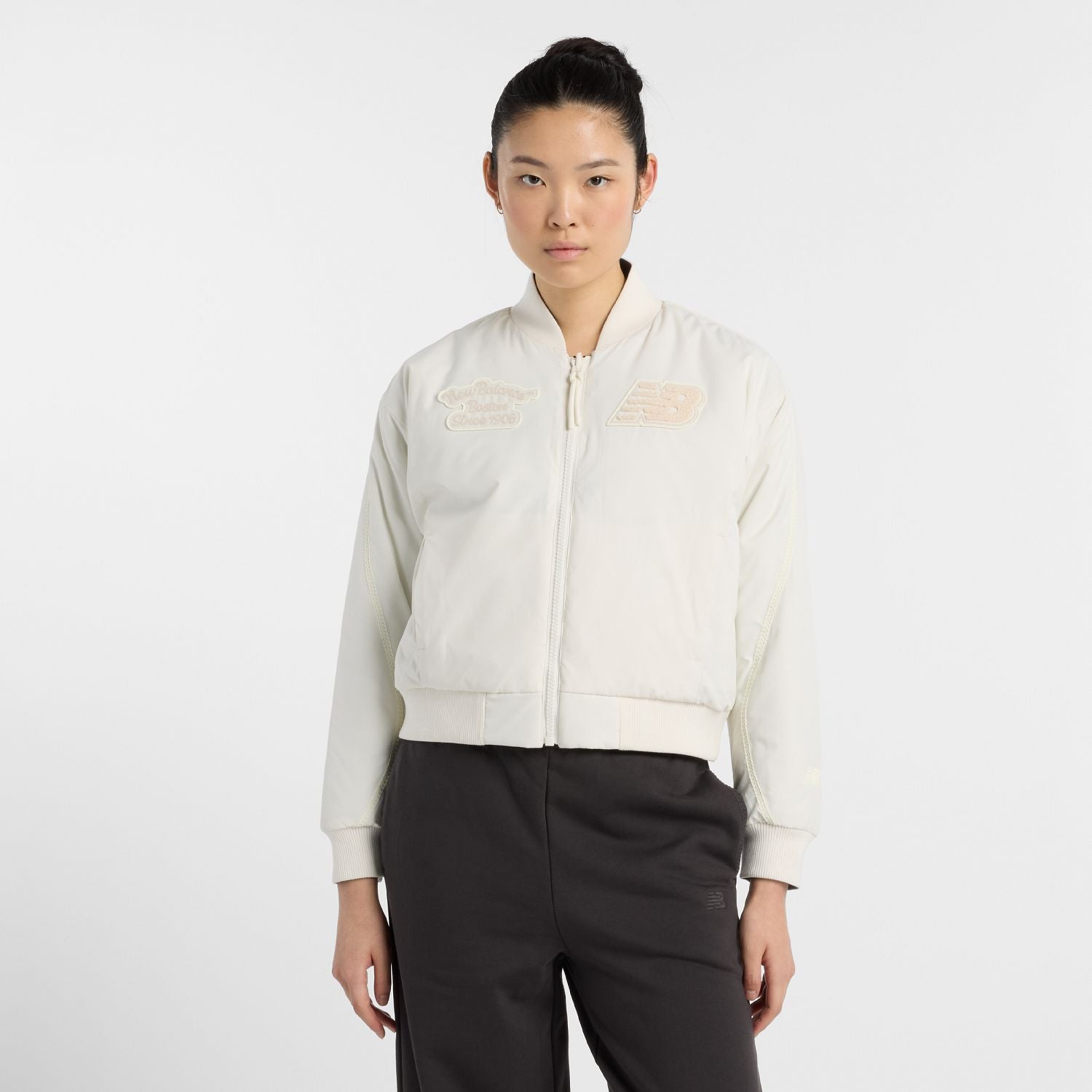 New Balance Women's NB X Bomber Jacket | League Outfitters