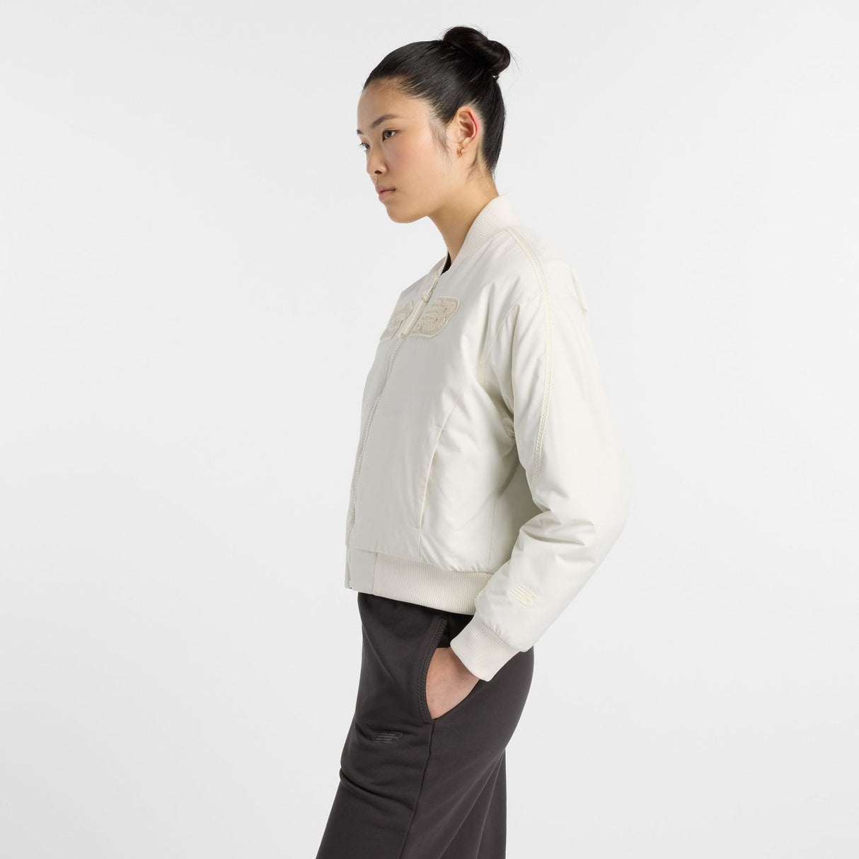 New Balance Women's NB X Lunar New Year Woven Bomber Jacket-4
