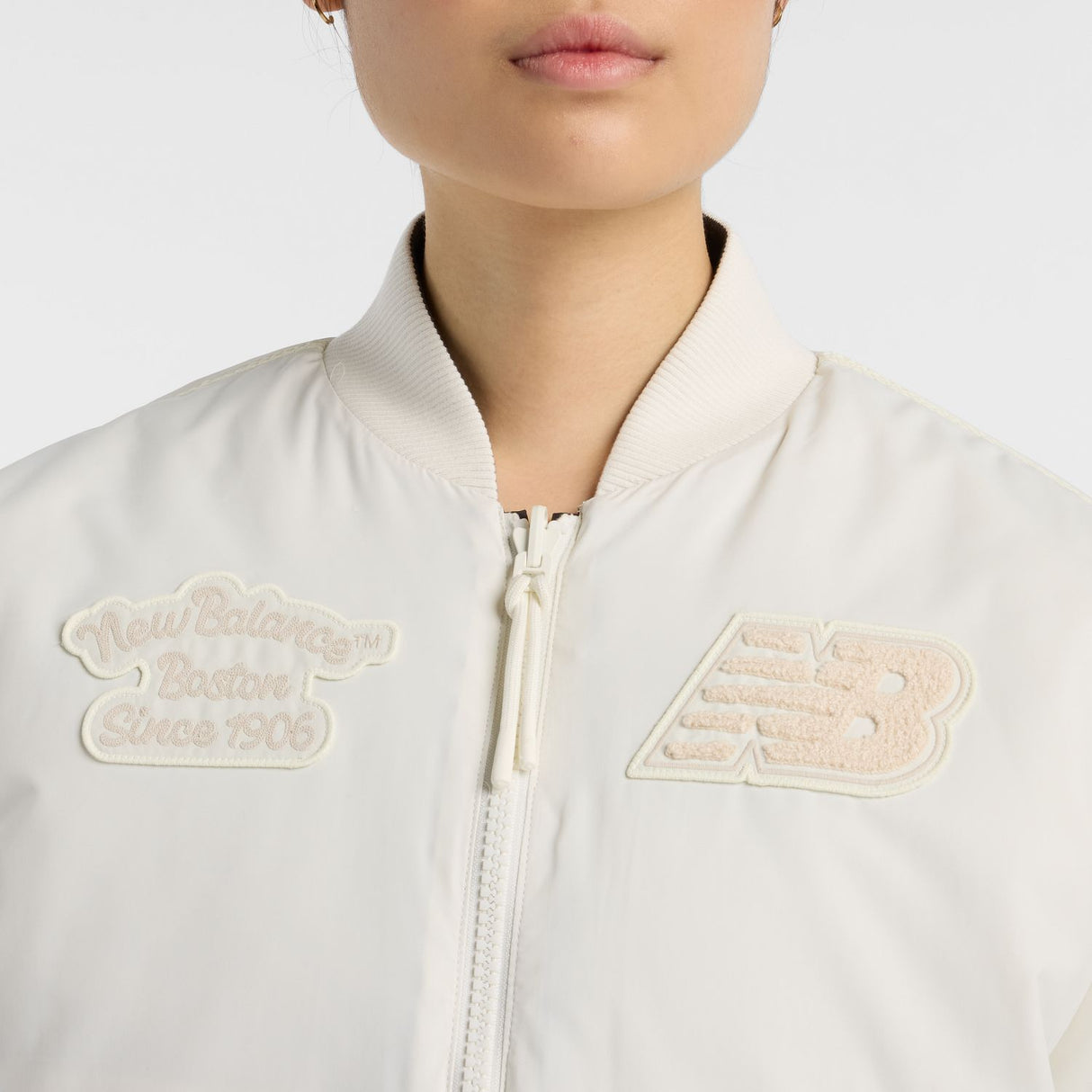 New Balance Women's NB X Lunar New Year Woven Bomber Jacket-6
