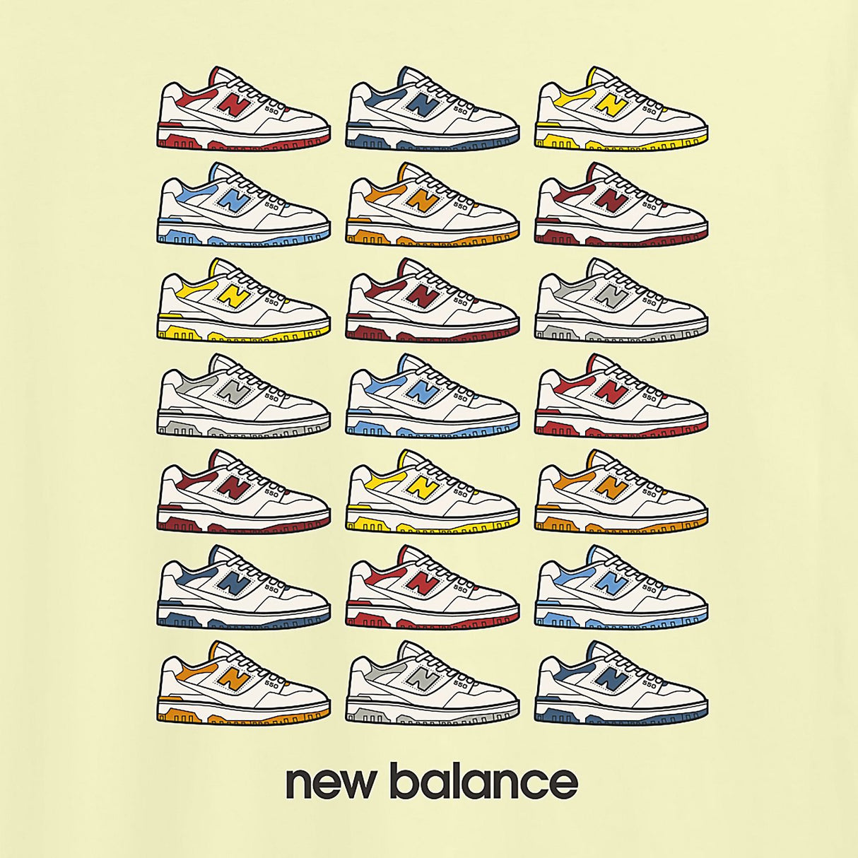 New Balance Men's 550 Color Graphic T-Shirt-3