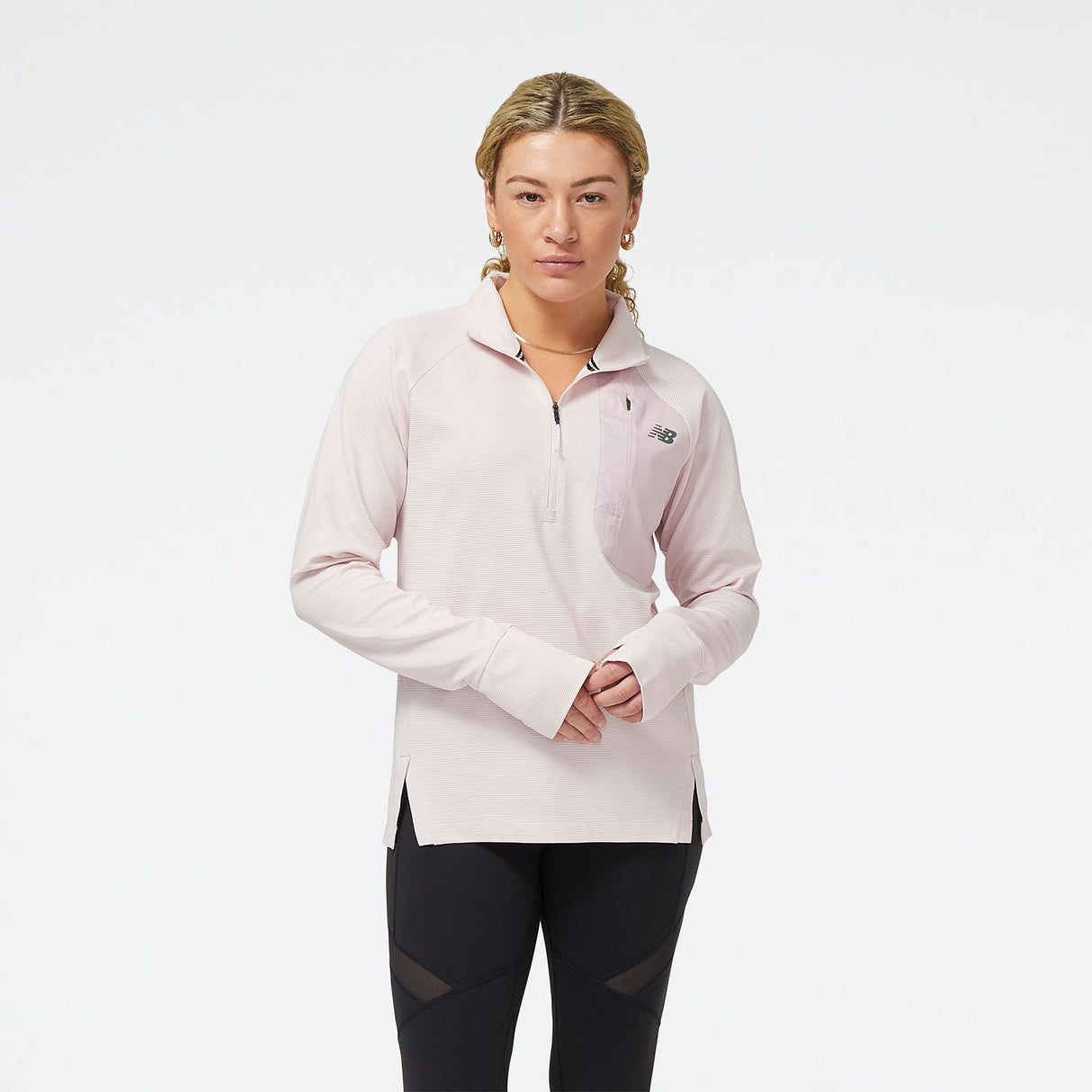 New Balance Women's Q Speed Shift 1/2 Zip-1