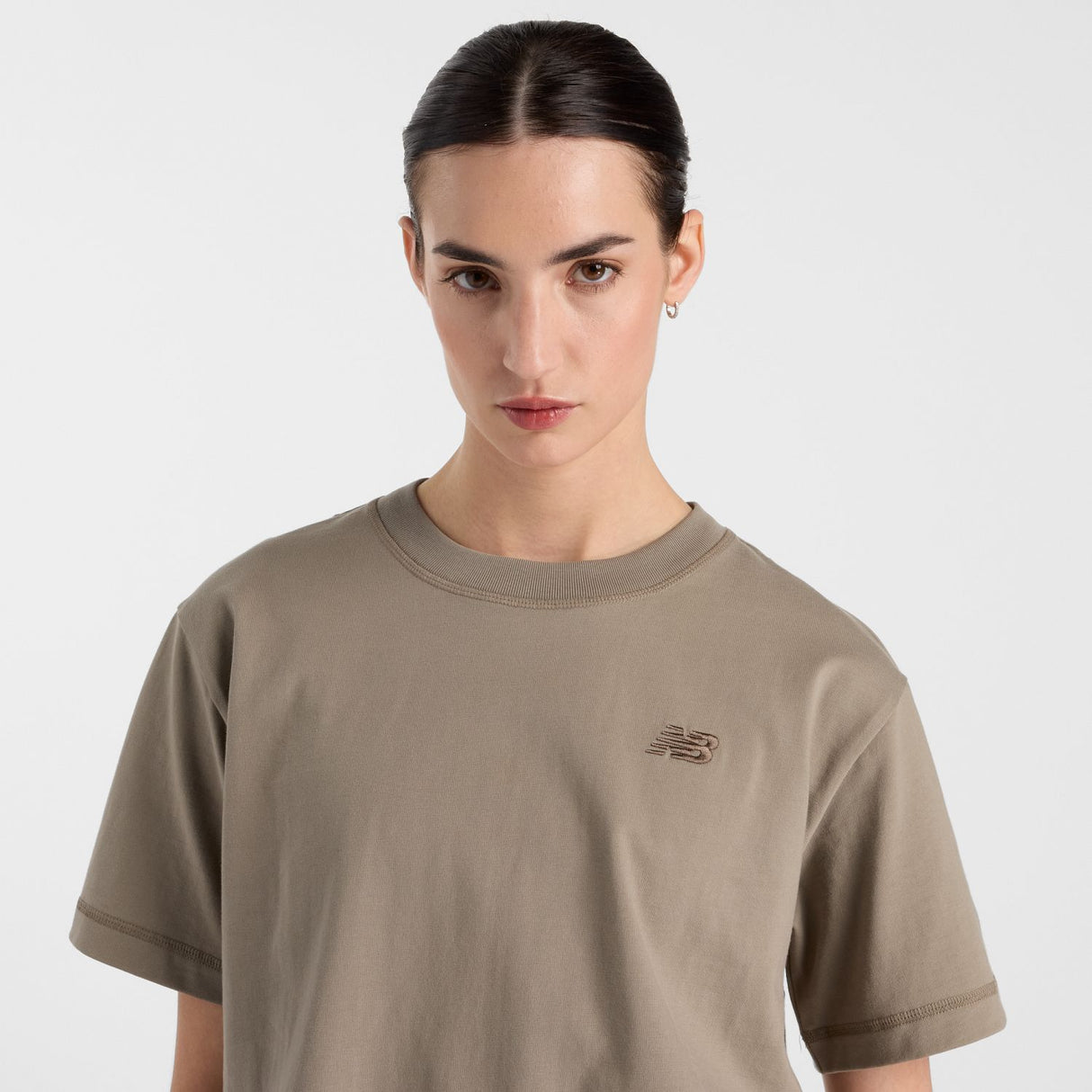 New Balance Women's Jersey Seamed T-Shirt-6