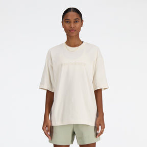 New Balance Women's Hyper Density Jersey Oversized T-Shirt-1