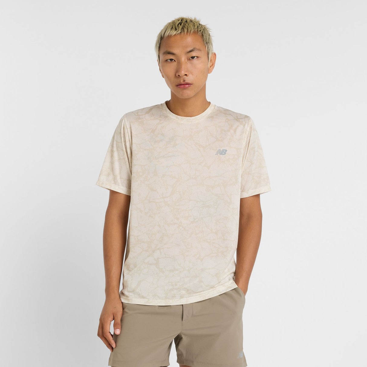 New Balance Men's Athletics Printed T-Shirt-1