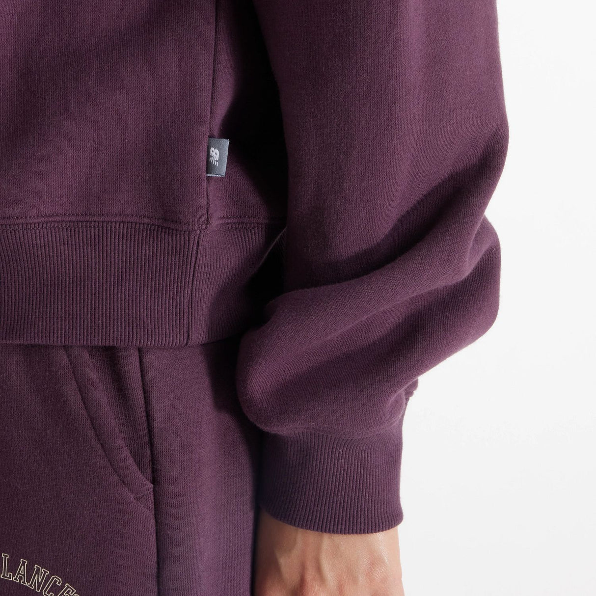 New Balance Women's Graphic Fleece Crew-5