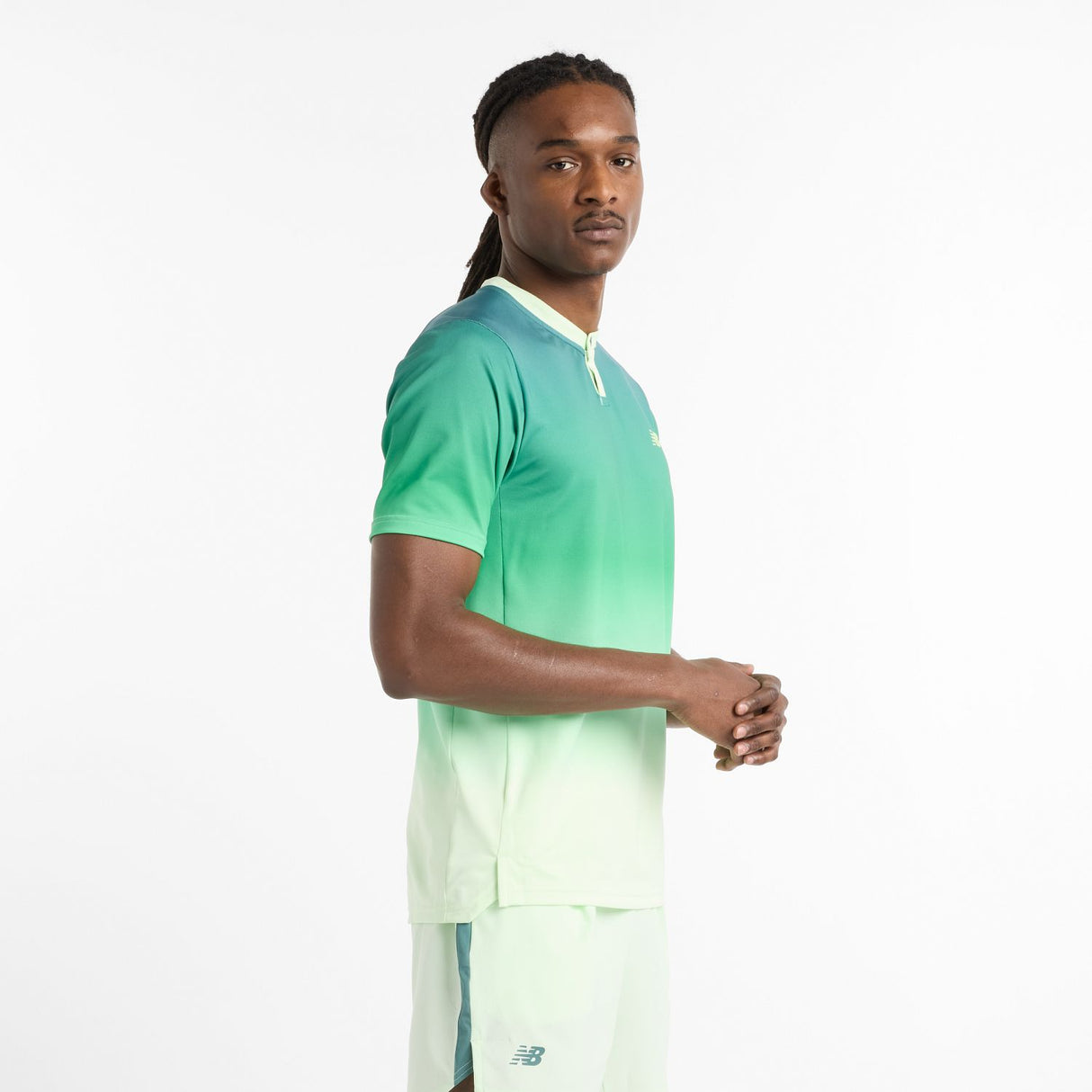 New Balance Men's Printed Tournament Tennis Top-4