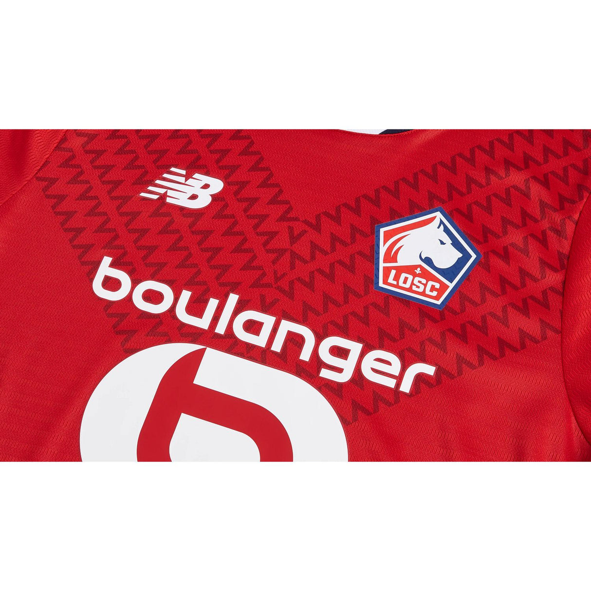 New Balance Men's Lille LOSC Home Short Sleeved Jersey-11