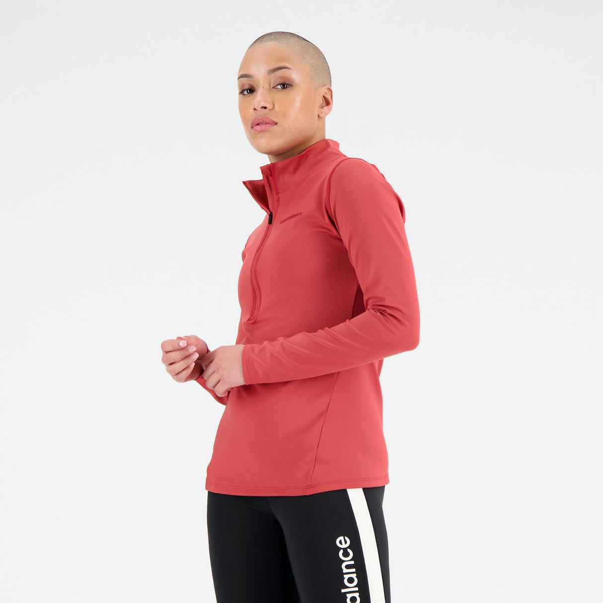 New Balance Women's Achiever Shape Shield 1/2 Zip-3