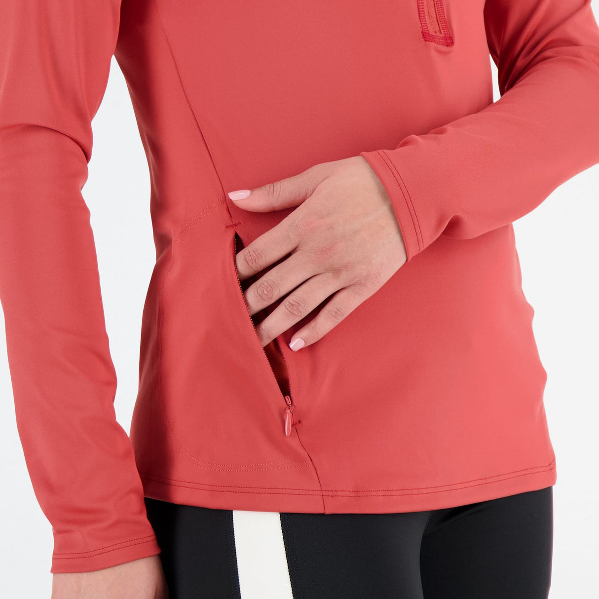 New Balance Women's Achiever Shape Shield 1/2 Zip-6