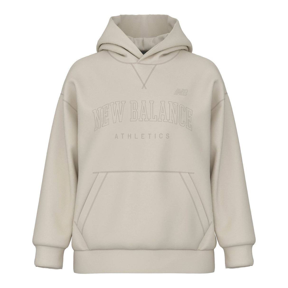 New Balance Women's Embossed Graphic Fleece Hoodie-1
