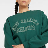 New Balance Women's Graphic Fleece Crew-4