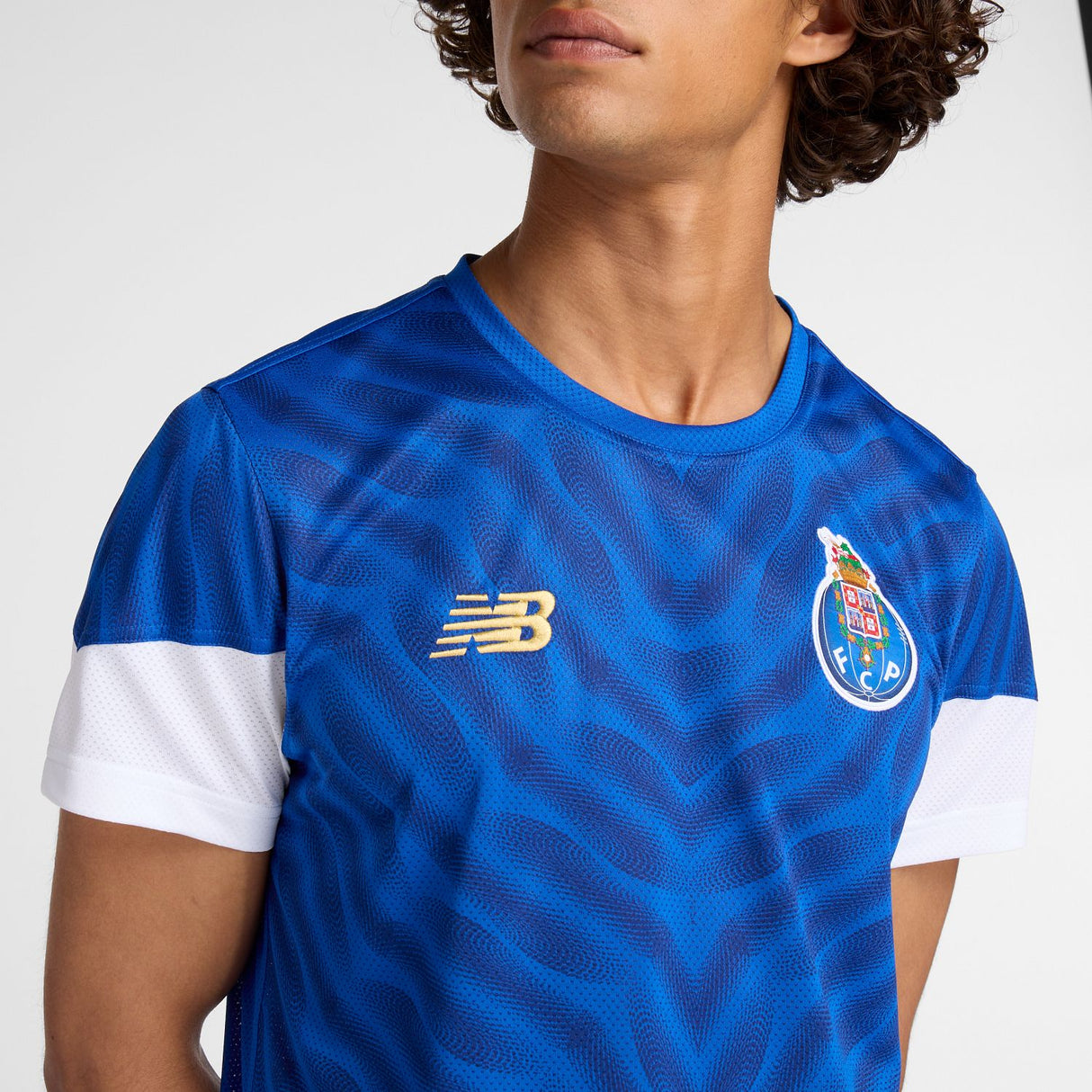 New Balance Men's FC Porto Match Soccer Jersey-4