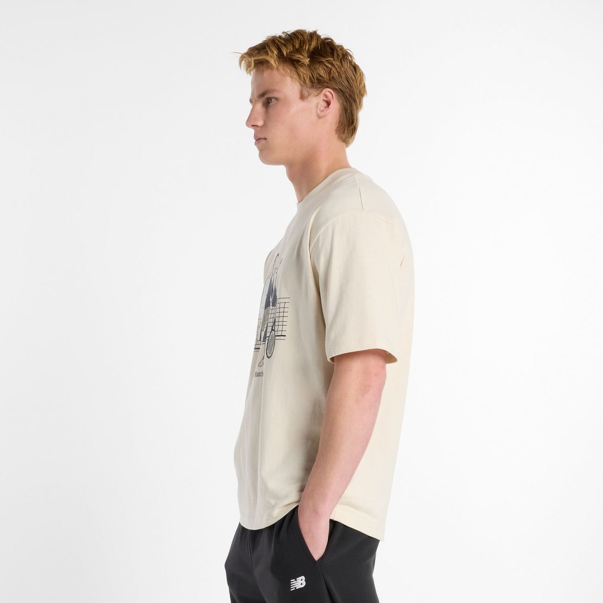 New Balance Men's A Perfect Match Tennis T Shirt-2
