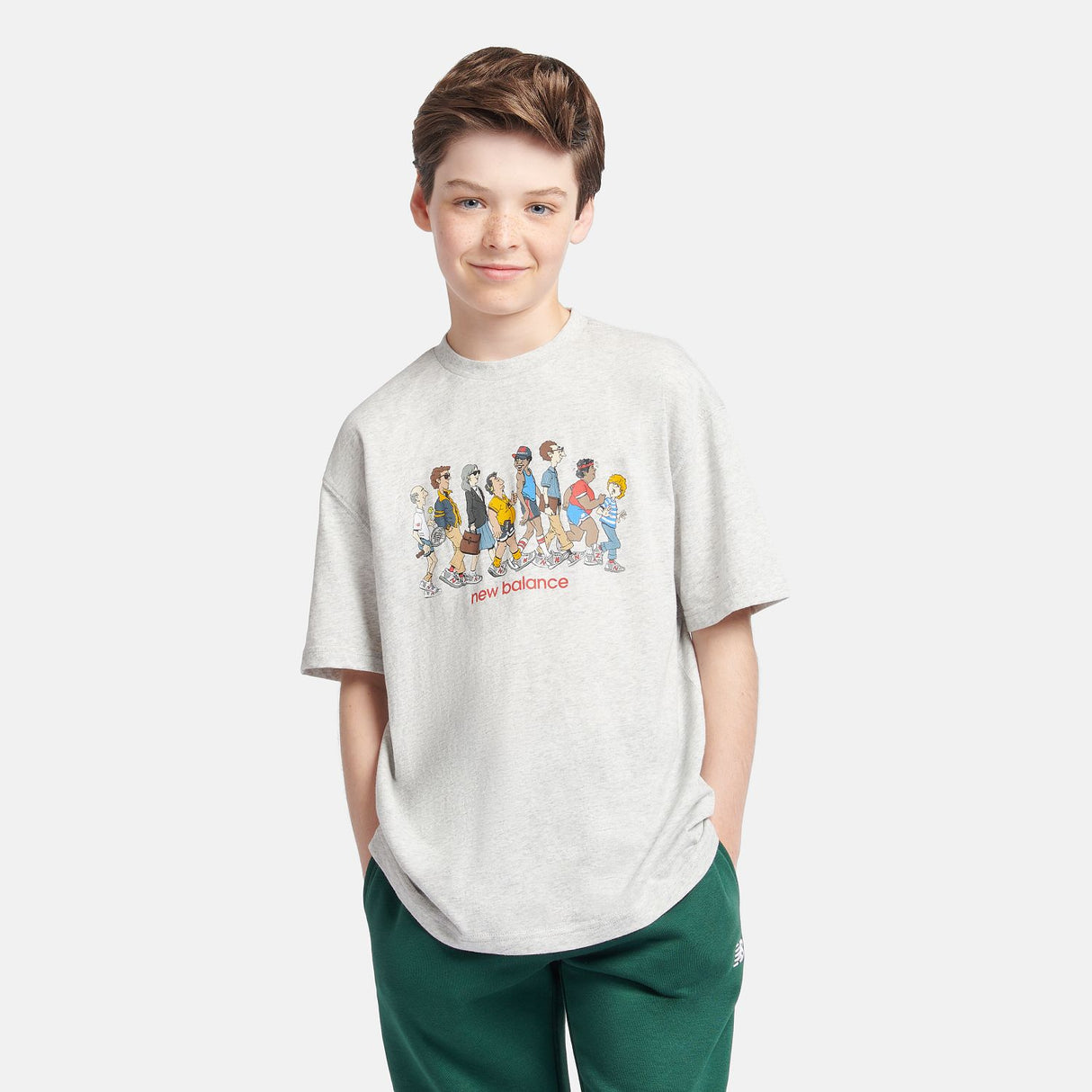 New Balance Youth Queue Tee-5