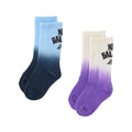 New Balance Youth Tie Dye Crew Socks 2 Pair-1