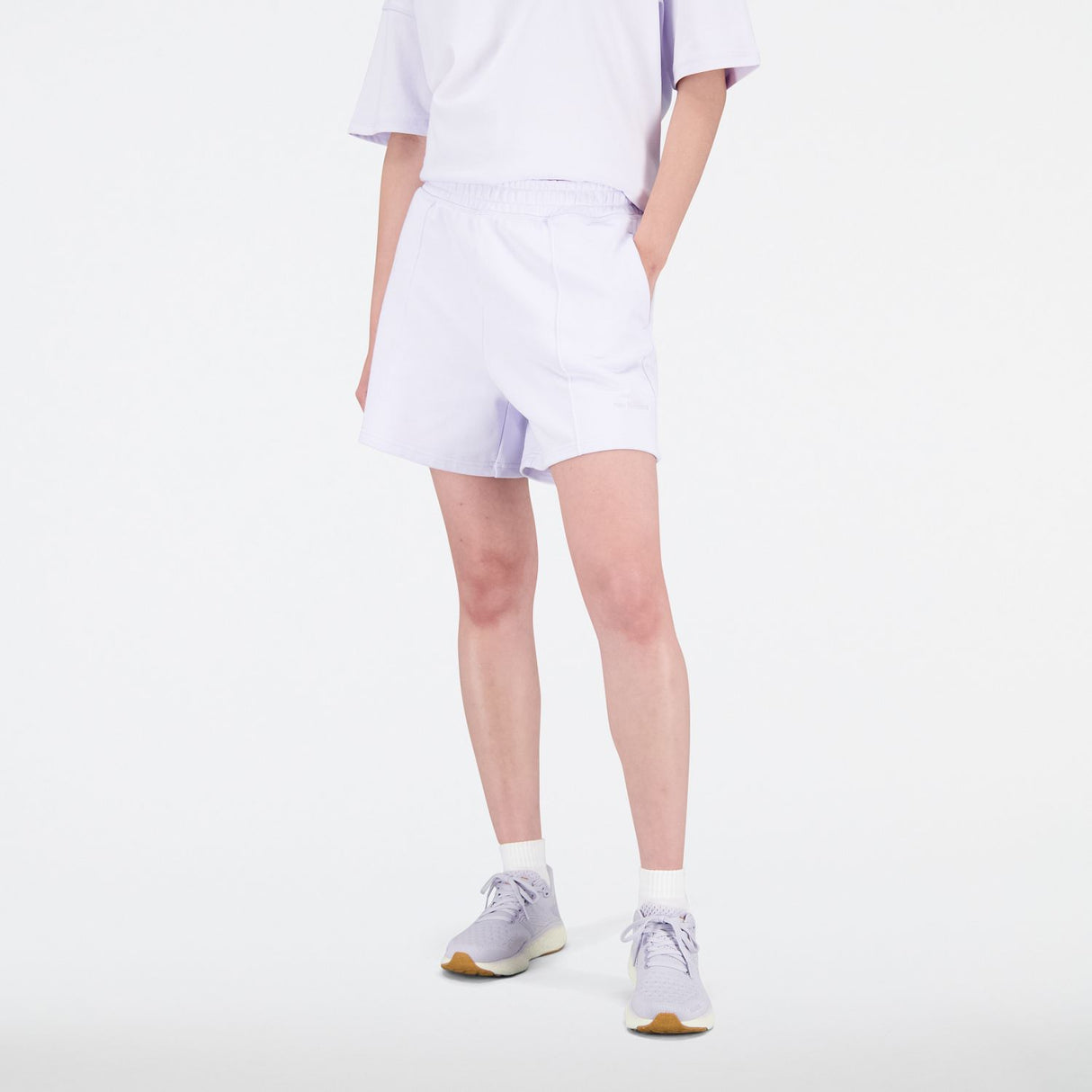 New Balance Women's Athletics Nature State French Terry Shorts-3