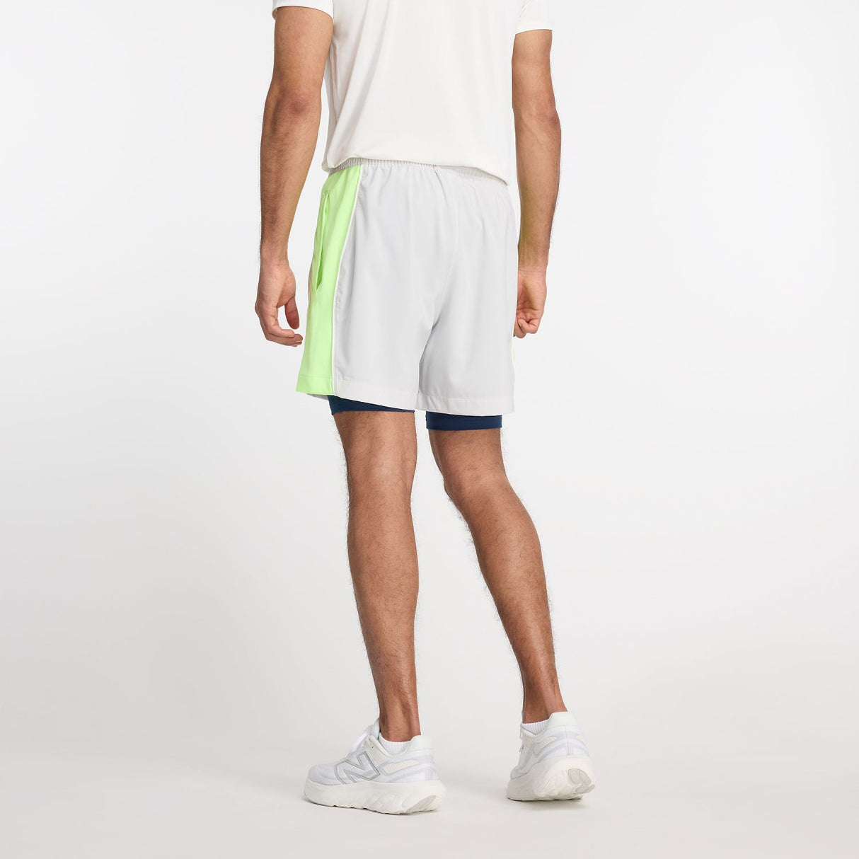 New Balance Men's Hoops On Court 2 in 1 Shorts-3