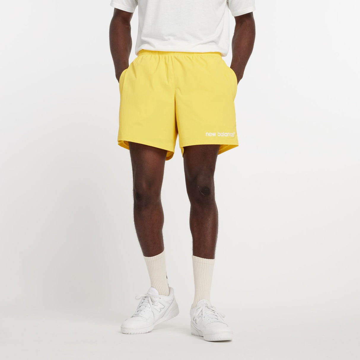 New Balance Men's Archive Stretch Woven Shorts-1