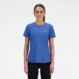 New Balance Women's Jacquard Slim T-Shirt-1