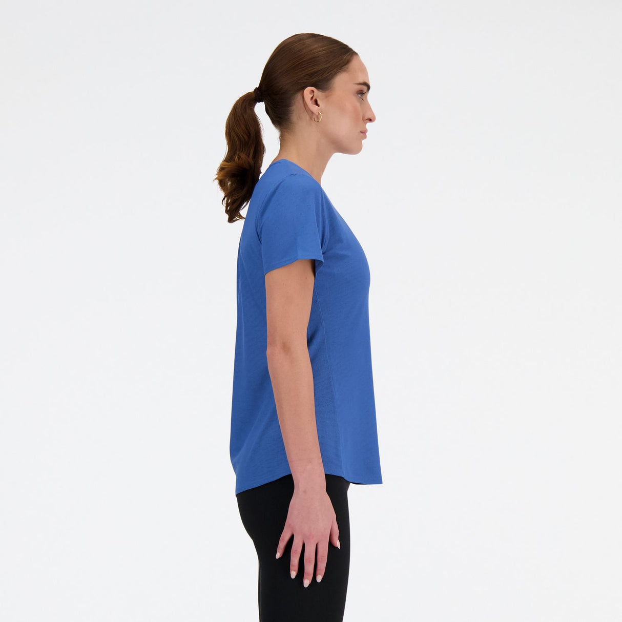 New Balance Women's Jacquard Slim T-Shirt-2