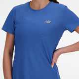 New Balance Women's Jacquard Slim T-Shirt-4