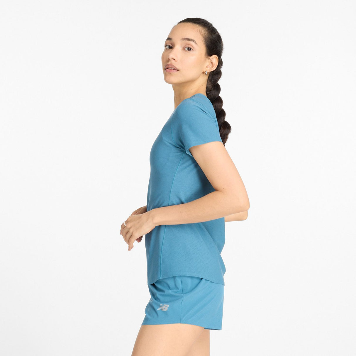 New Balance Women's Jacquard Slim T-Shirt-4