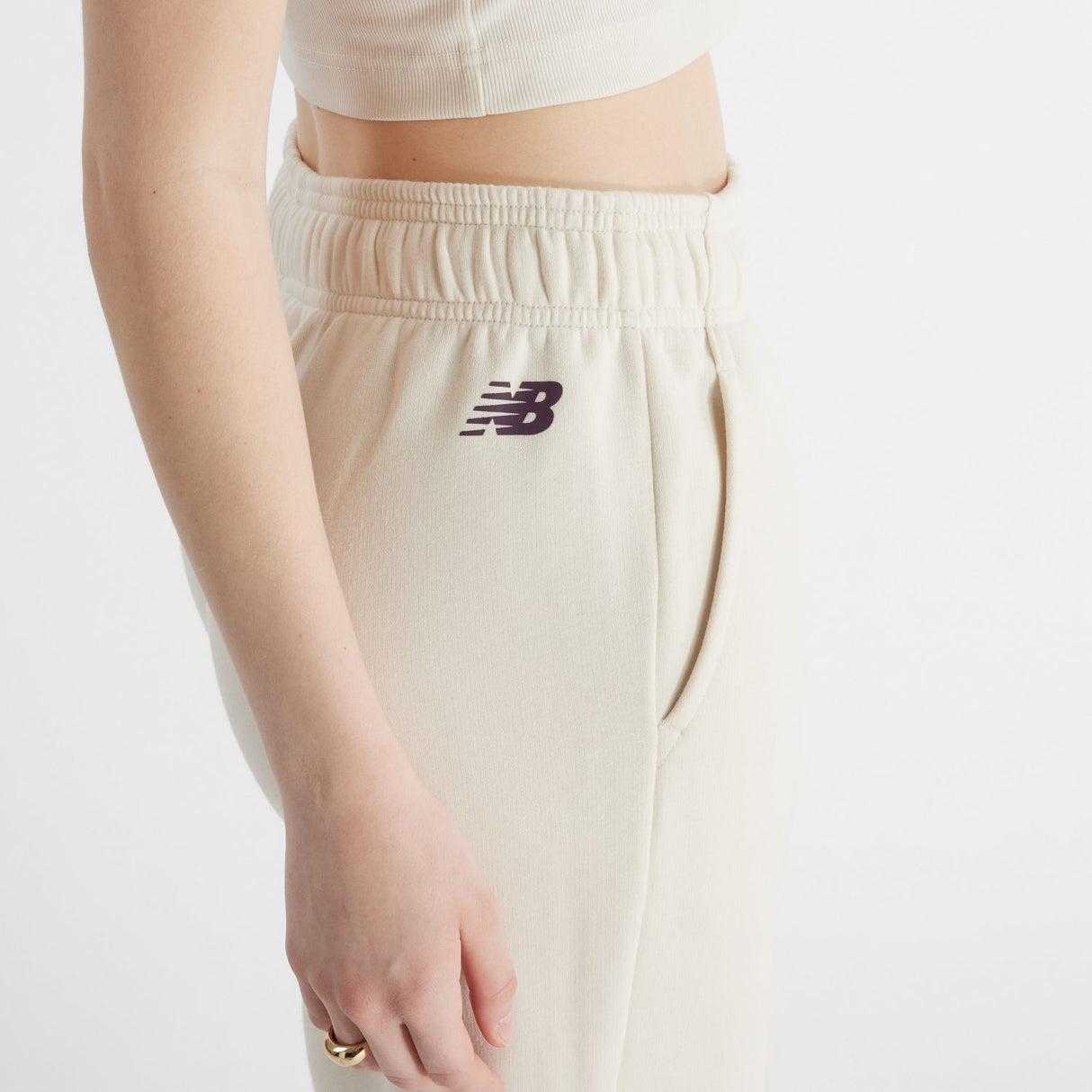 New Balance Women's Graphic Fleece Joggers-5