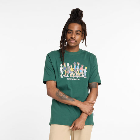 New Balance Men's Athletics Relaxed Archive Walk T-Shirt-1