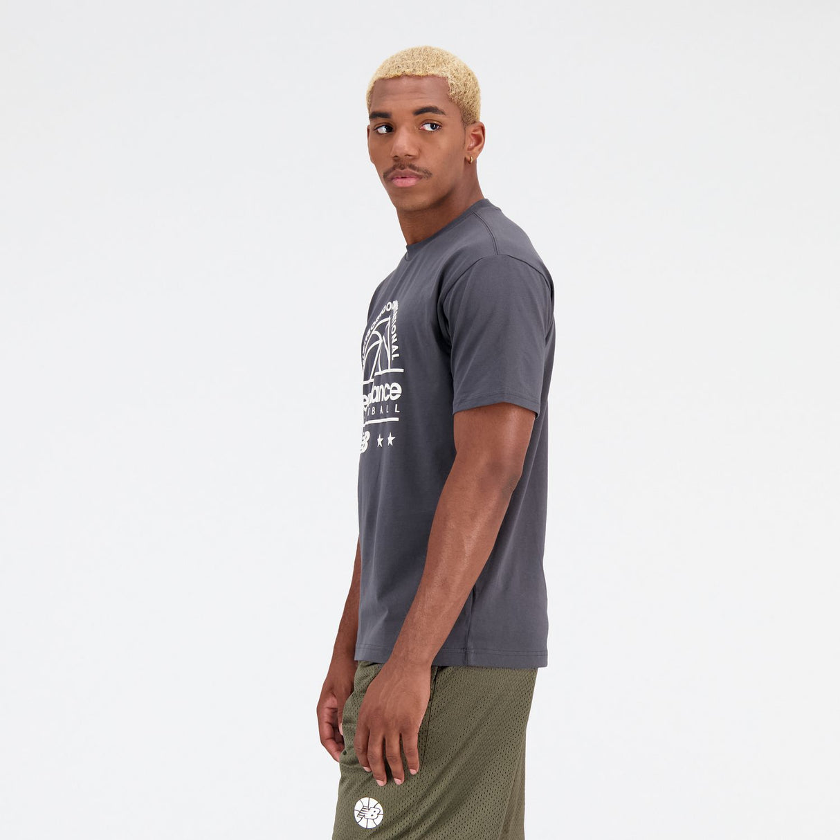 New Balance Men's Hoops Cotton Jersey Short Sleeve T-shirt-3