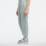 New Balance Women's Linear Heritage Brushed Back Fleece Sweatpants-3