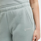 New Balance Women's Linear Heritage Brushed Back Fleece Sweatpants-5