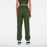 New Balance Women's Linear Heritage Brushed Back Fleece Sweatpants-3