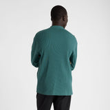 New Balance Men's Waffle Knit Long Sleeve Henley-3