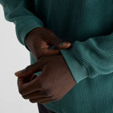 New Balance Men's Waffle Knit Long Sleeve Henley-5