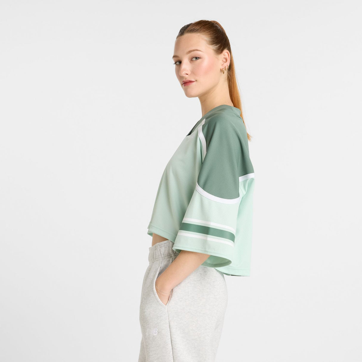 New Balance Women's Jersey Mesh T-Shirt-2