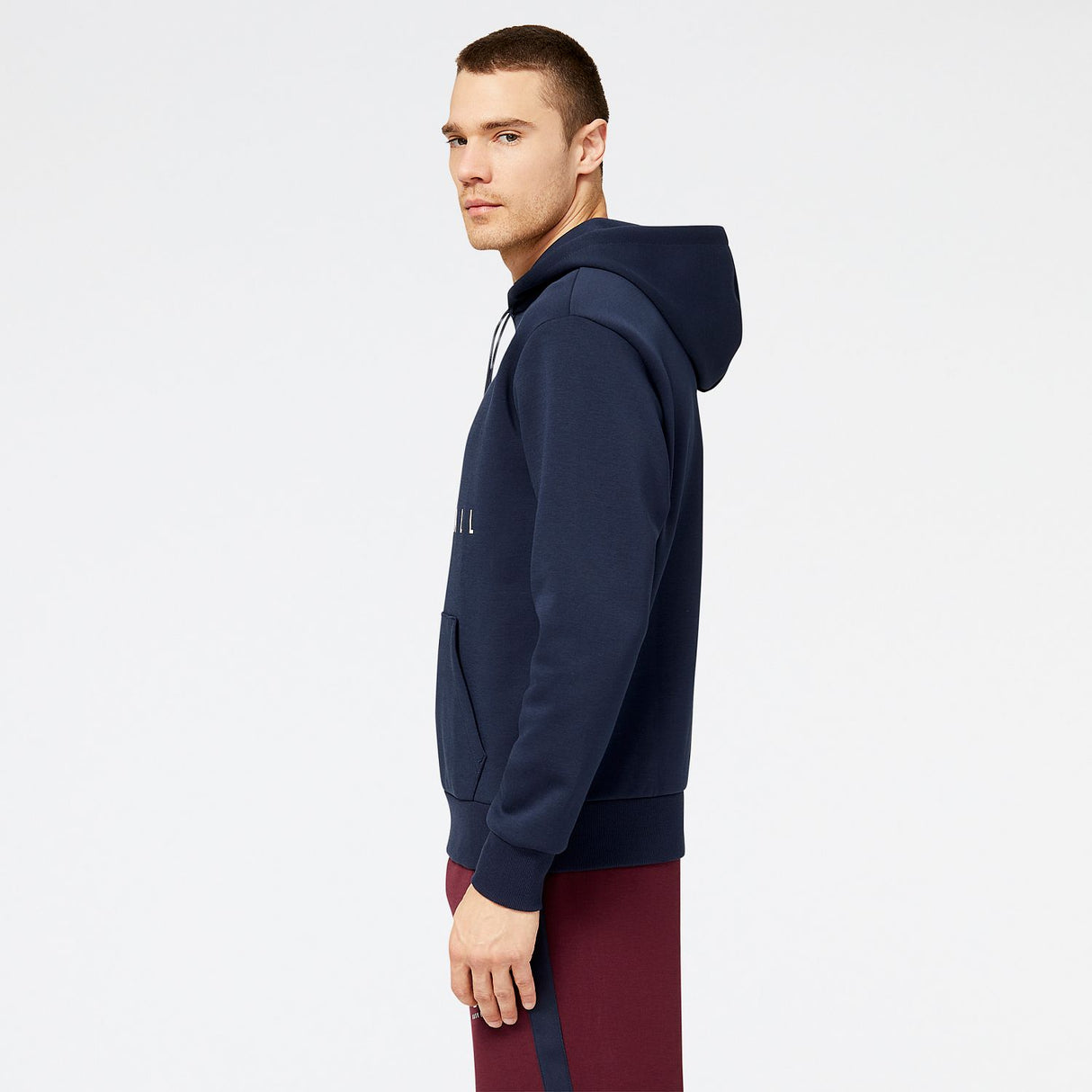 New Balance Men's Hoops Abstract Fleece Hoodie-2