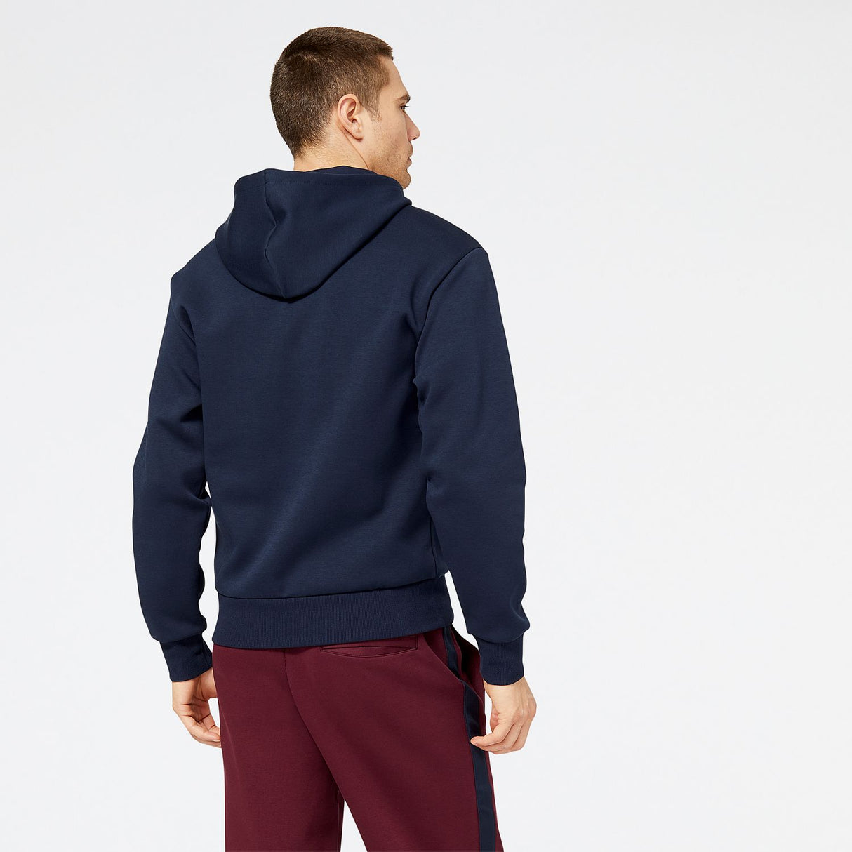 New Balance Men's Hoops Abstract Fleece Hoodie-3