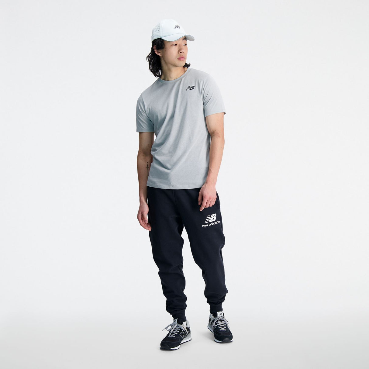 New Balance Men's Tenacity Heathertech T-Shirt-2