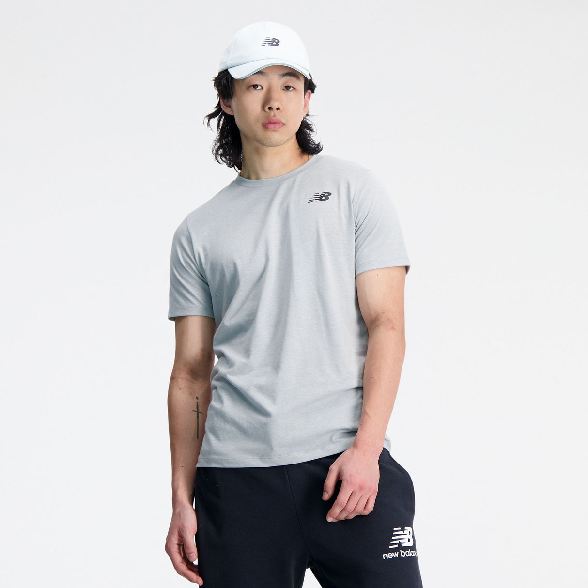 New Balance Men's Tenacity Heathertech T-Shirt-3