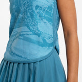 New Balance Women's Printed Collared Tournament Tank-8